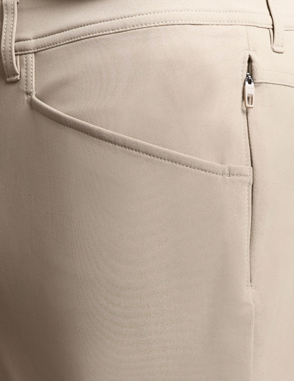 5-Pocket Tech Pants - Khaki - Slim Fit