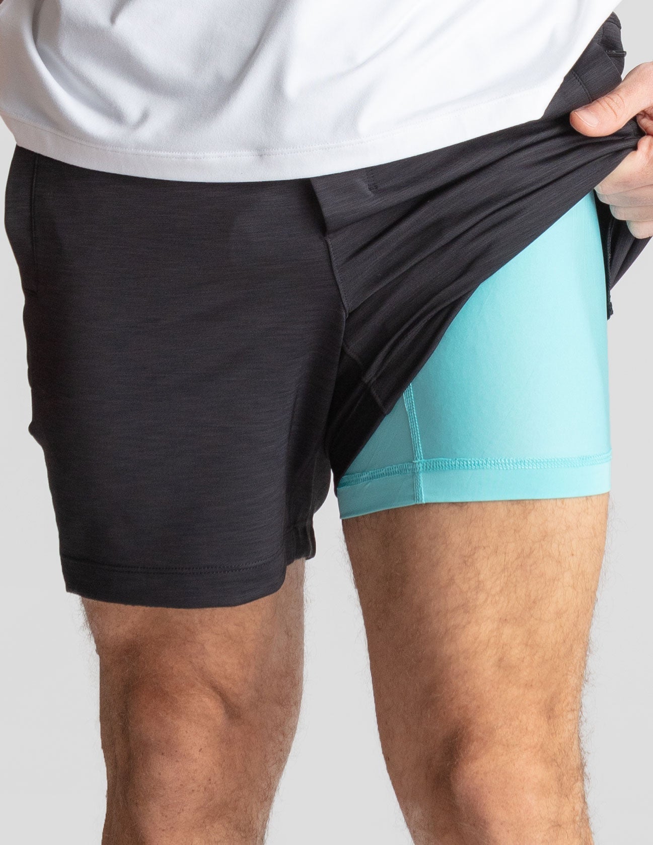 Gym Shorts 2.0 - Black Heather