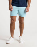 Khaki Shorts - Baby Blue