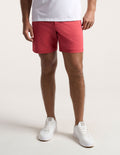 Khaki Shorts - Cranberry
