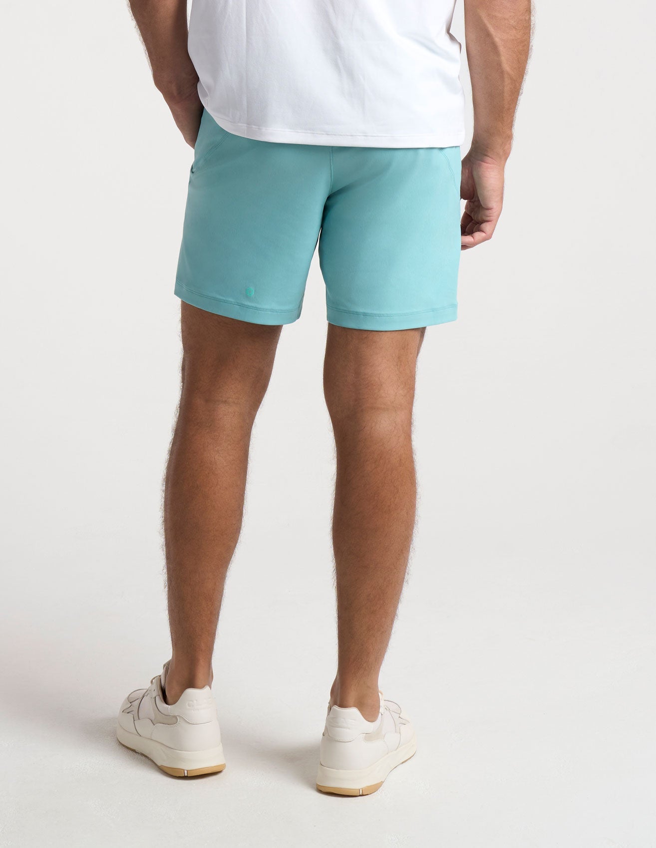 Khaki Shorts - Nile Blue