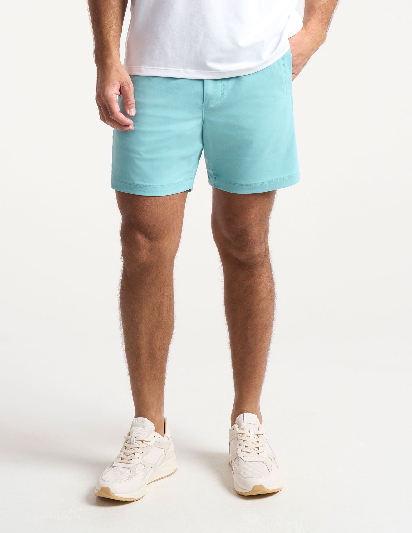 Khaki Shorts - Nile Blue