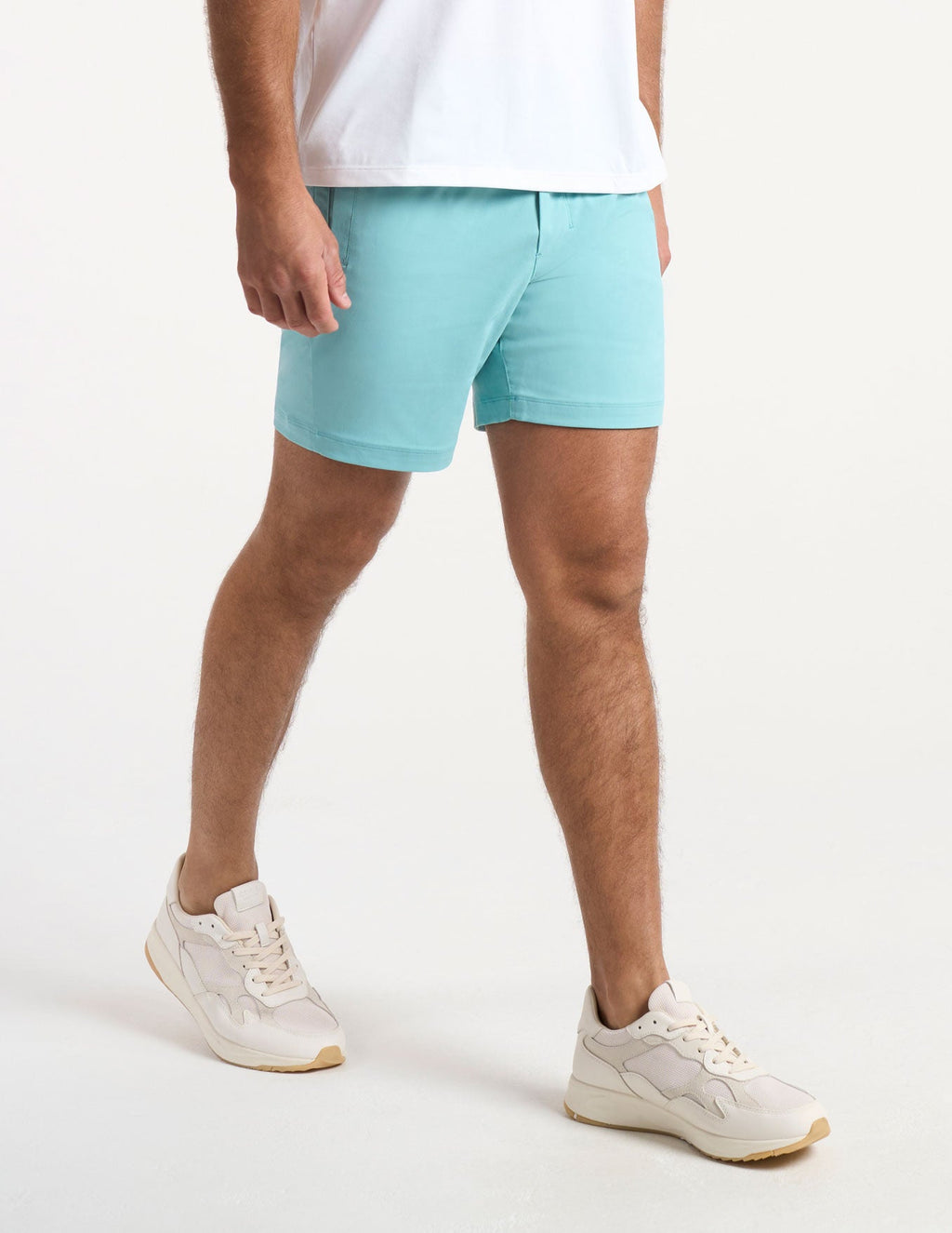 Khaki Shorts - Nile Blue