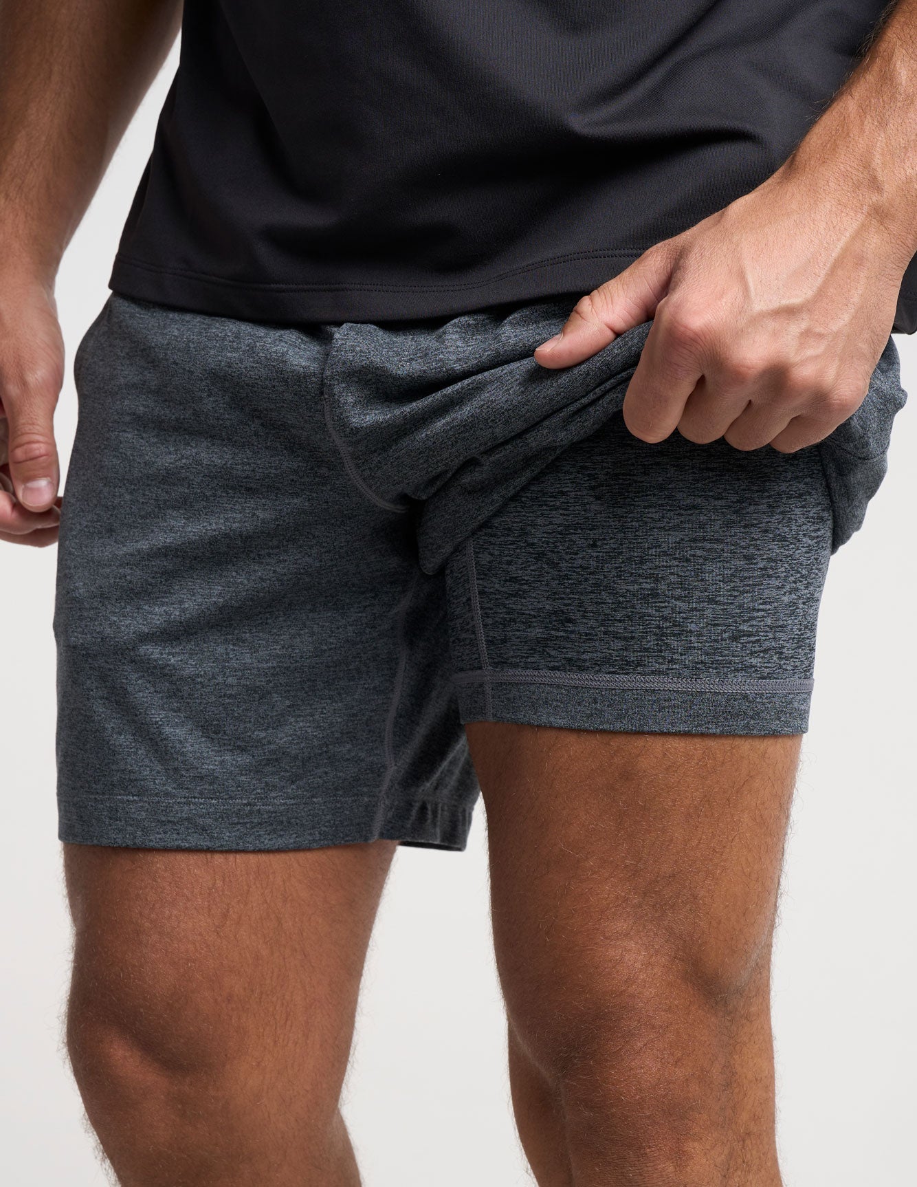 Lounge Shorts - Charcoal Heather