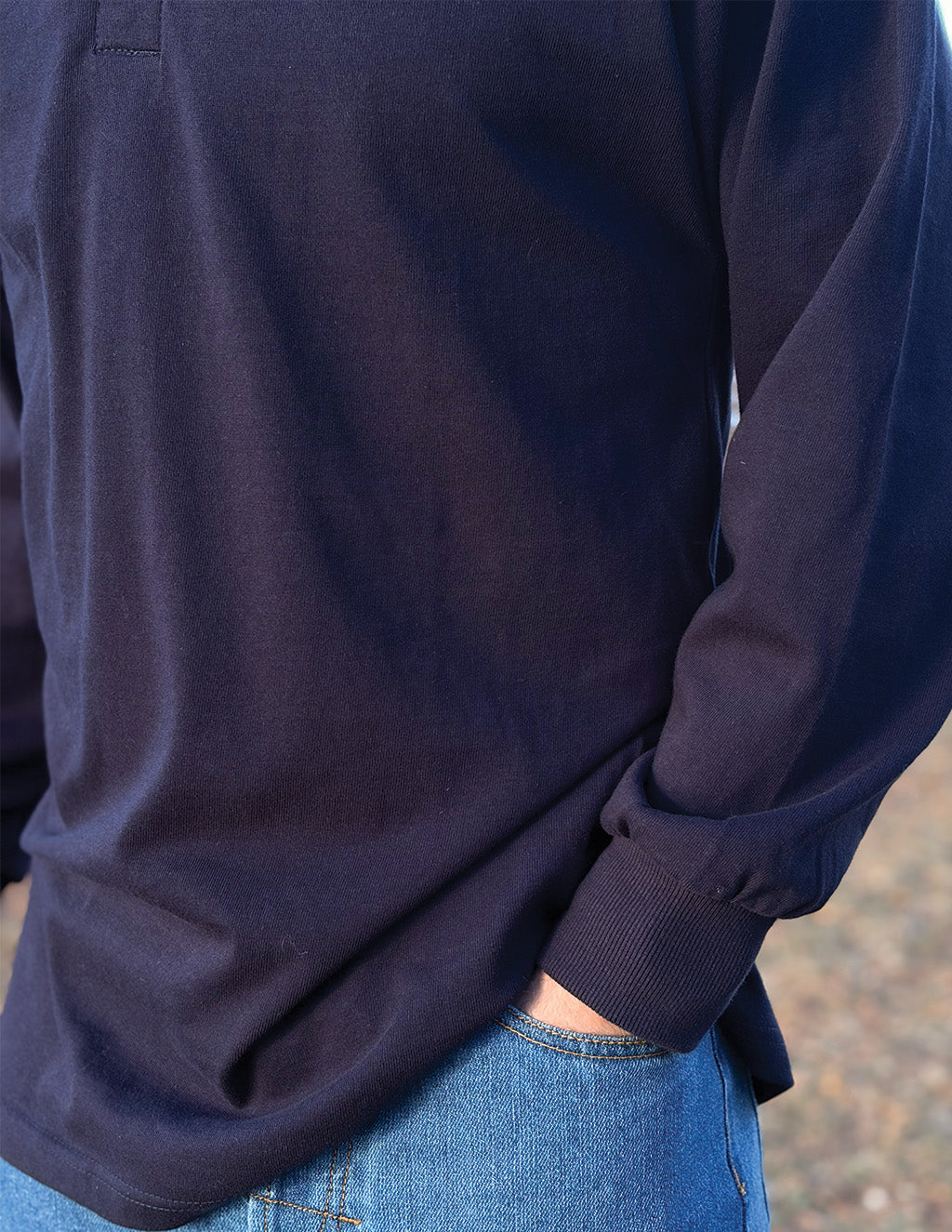 Rugby Shirt - Navy Solid