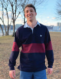 Rugby Shirt - Navy &amp; Red