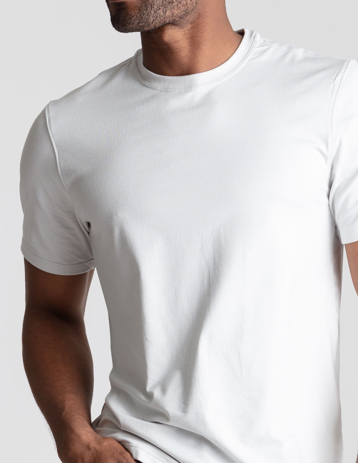 Supersoft Tee - Light Gray Heather
