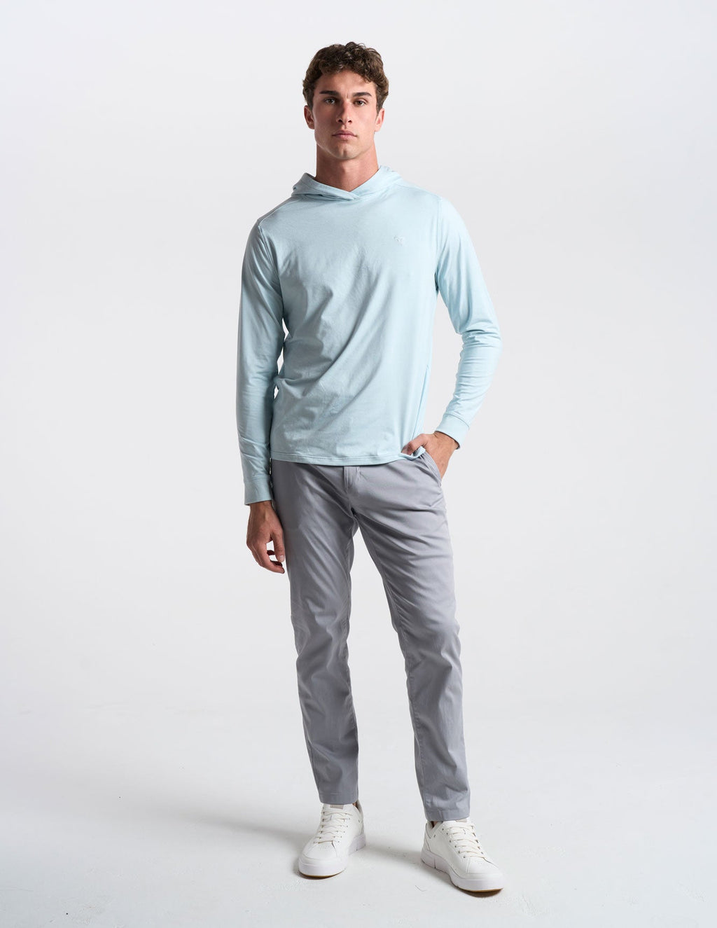 SuperSoft Hoodie - Light Blue Heather