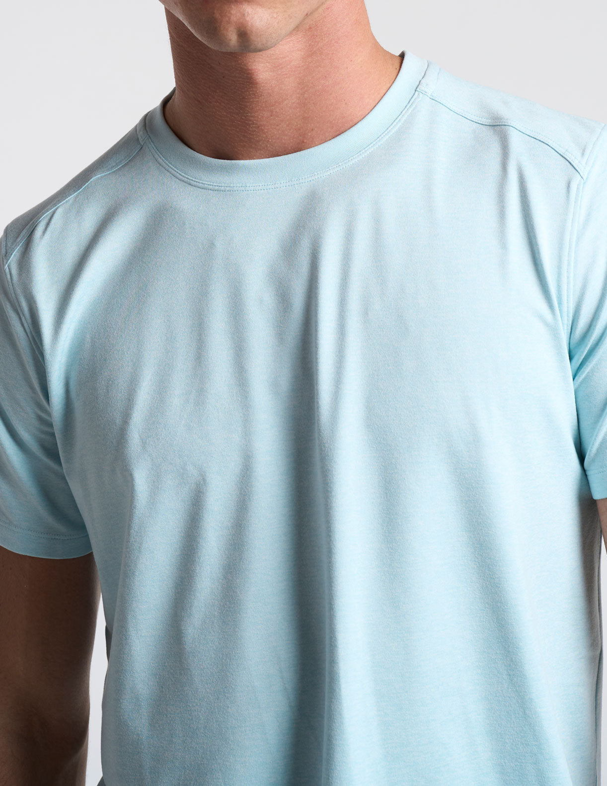 Supersoft Tee - Light Blue Heather