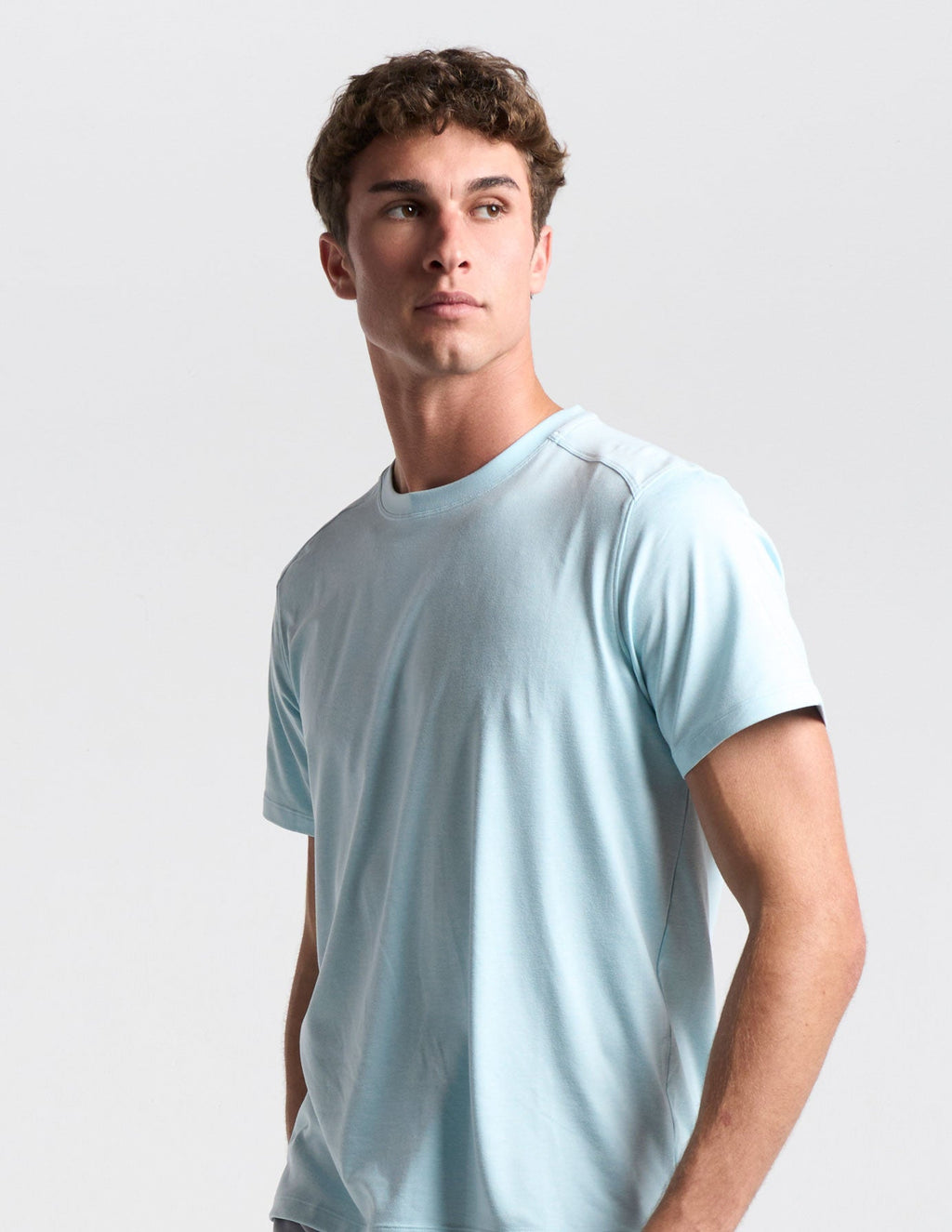 Supersoft Tee - Light Blue Heather