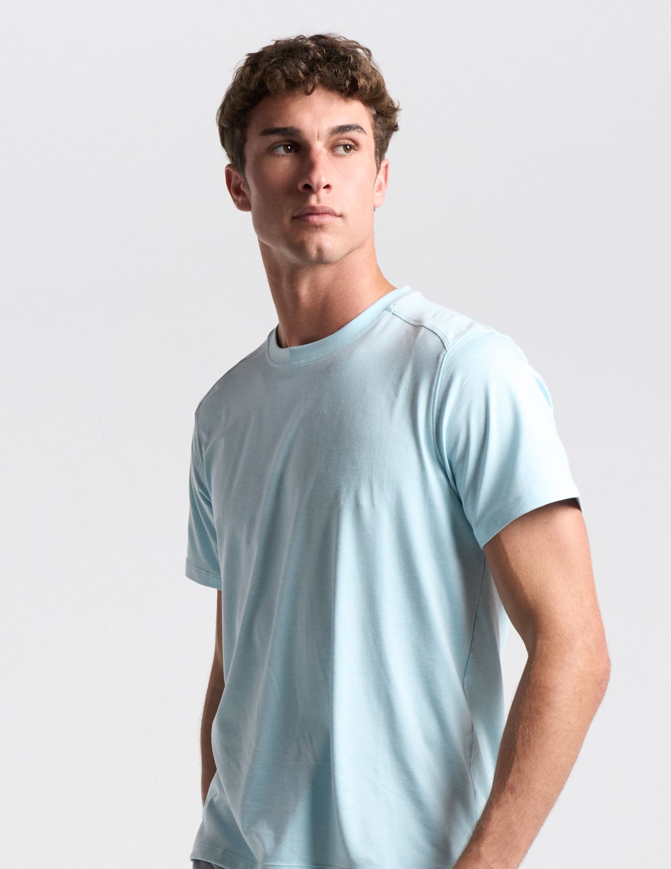 Supersoft Tee - Light Blue Heather