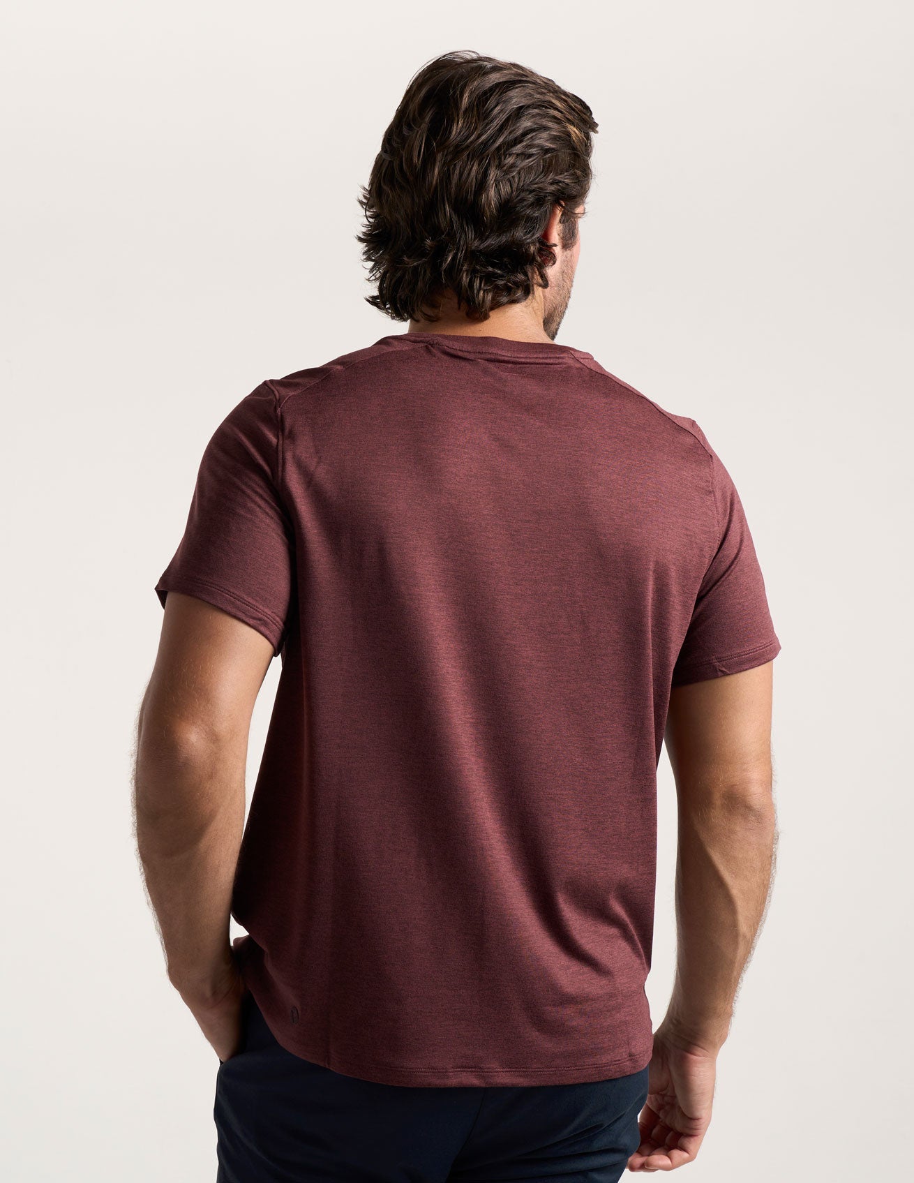 Supersoft Tee - Maroon Heather