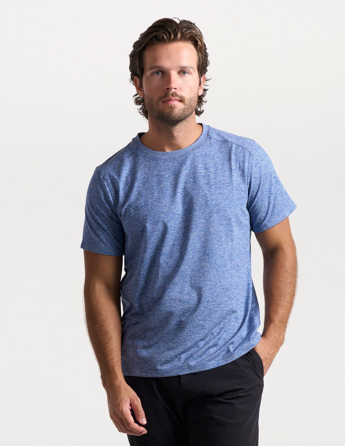 Supersoft Tee - Blue Heather