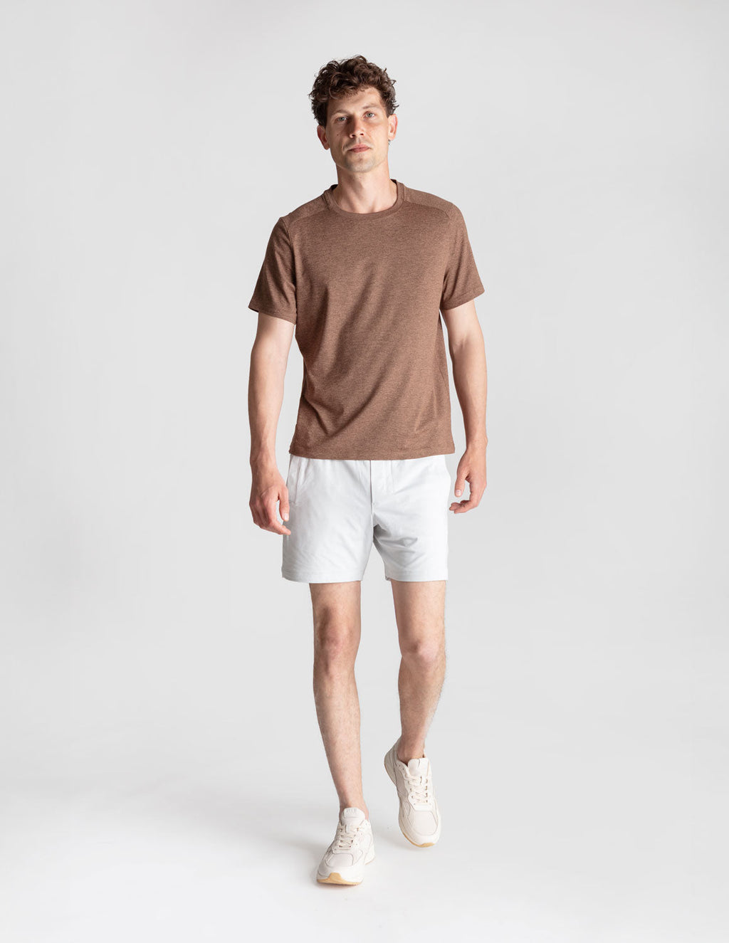 Supersoft Tee - Brown Heather