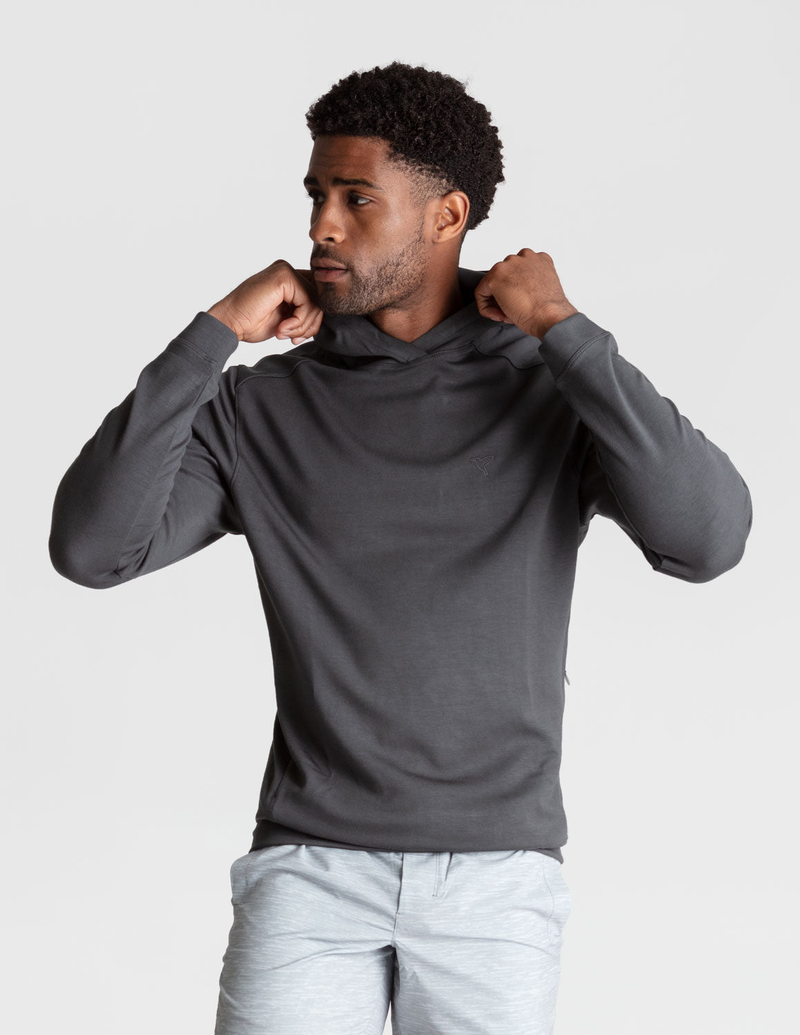 Performance Hoodie - Black Sand