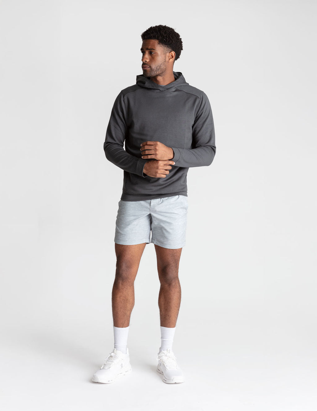 Performance Hoodie - Black Sand