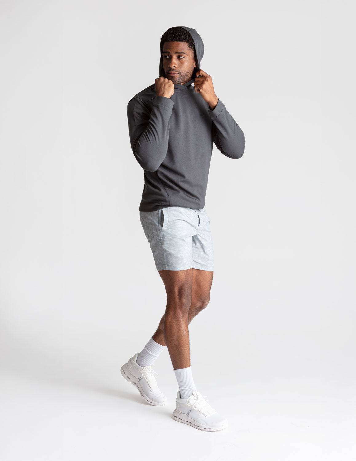 Performance Hoodie - Black Sand