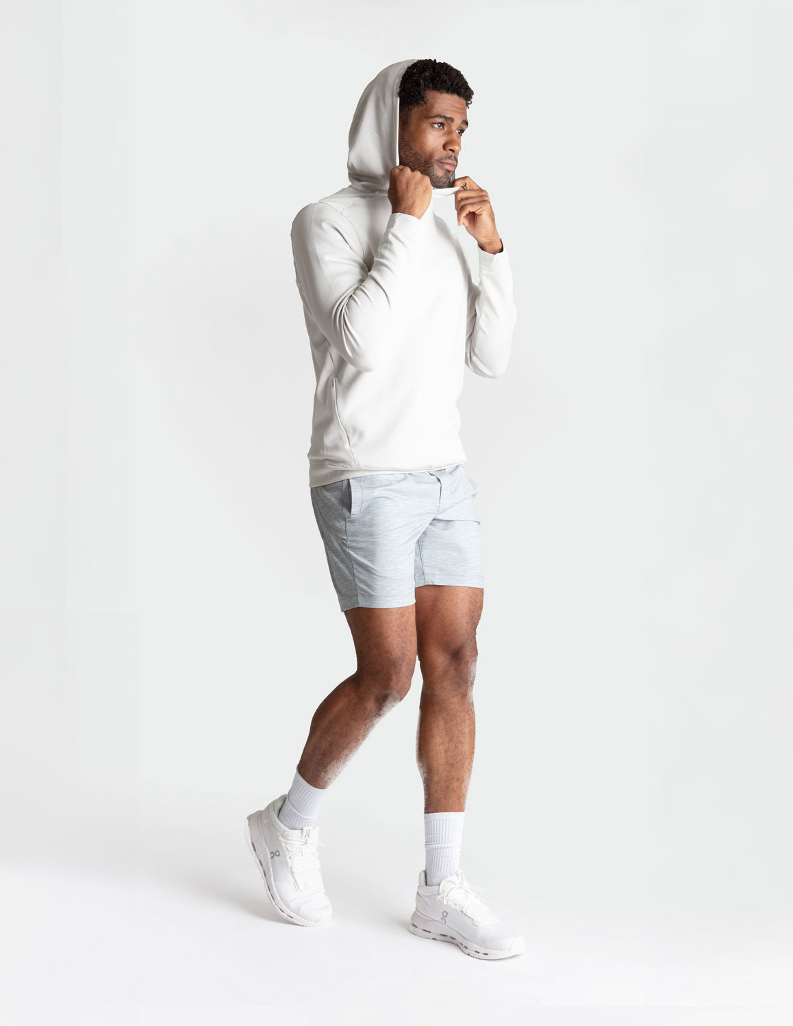 Performance Hoodie - Glacier Grey