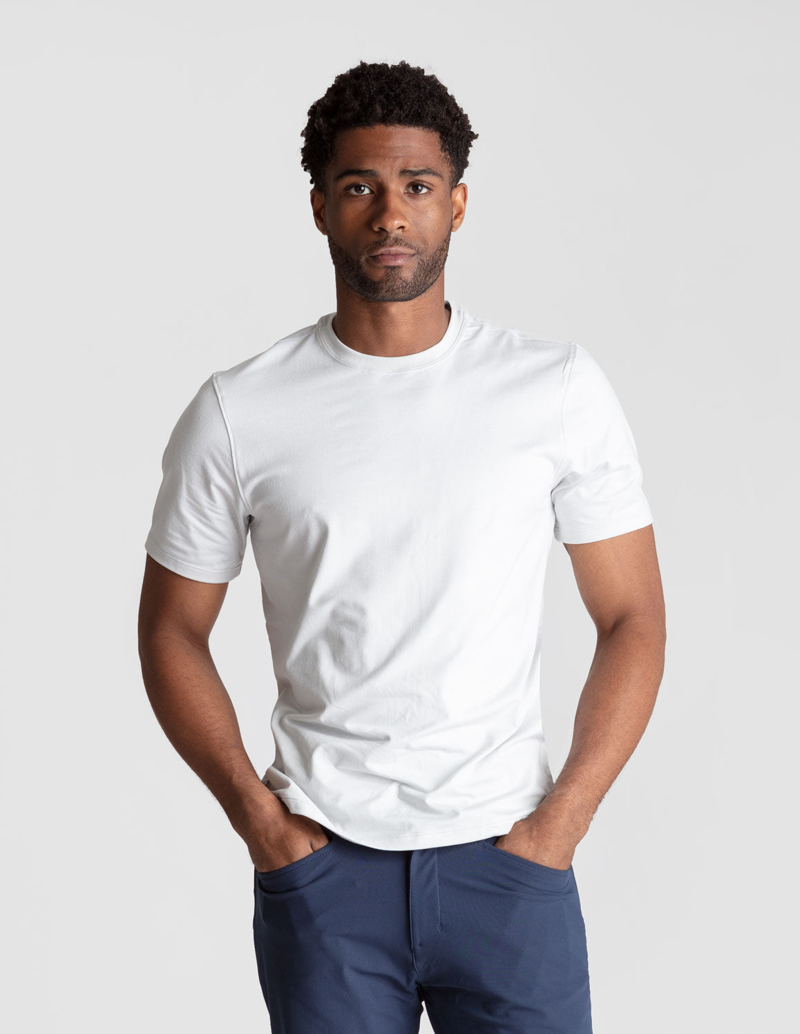 Supersoft Tee - Light Gray Heather