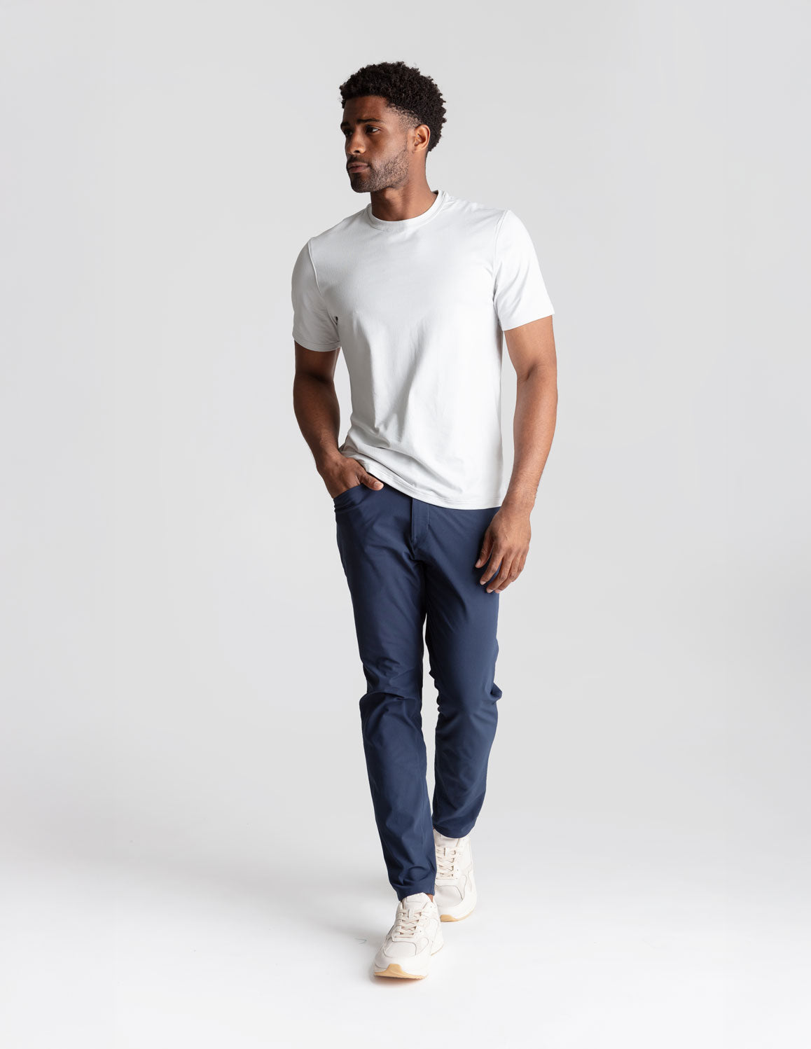 Supersoft Tee - Light Gray Heather