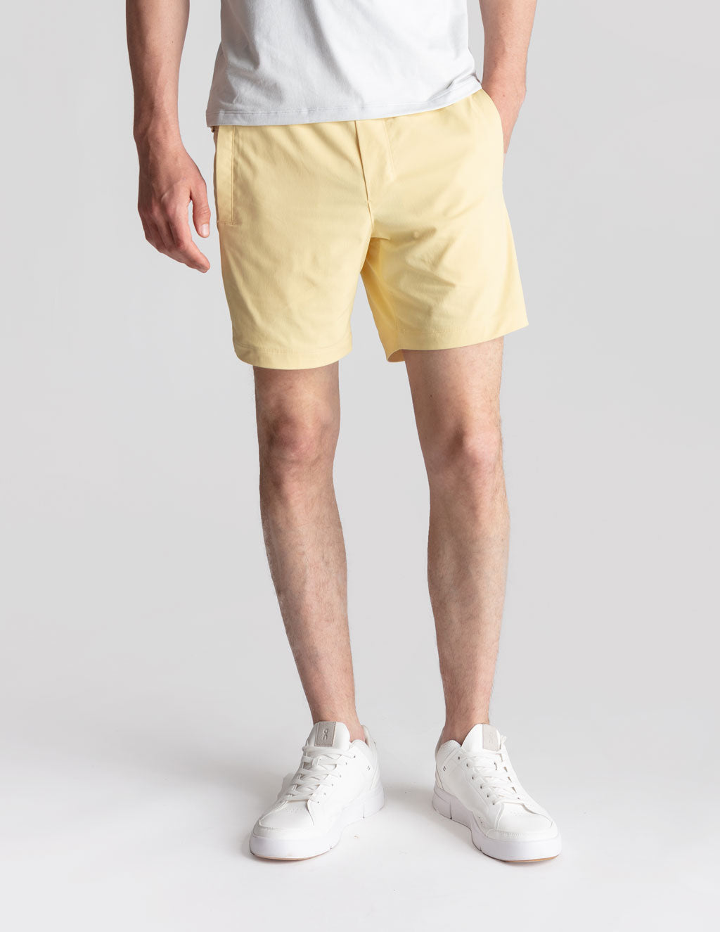 Khaki Shorts - Sunlight Yellow