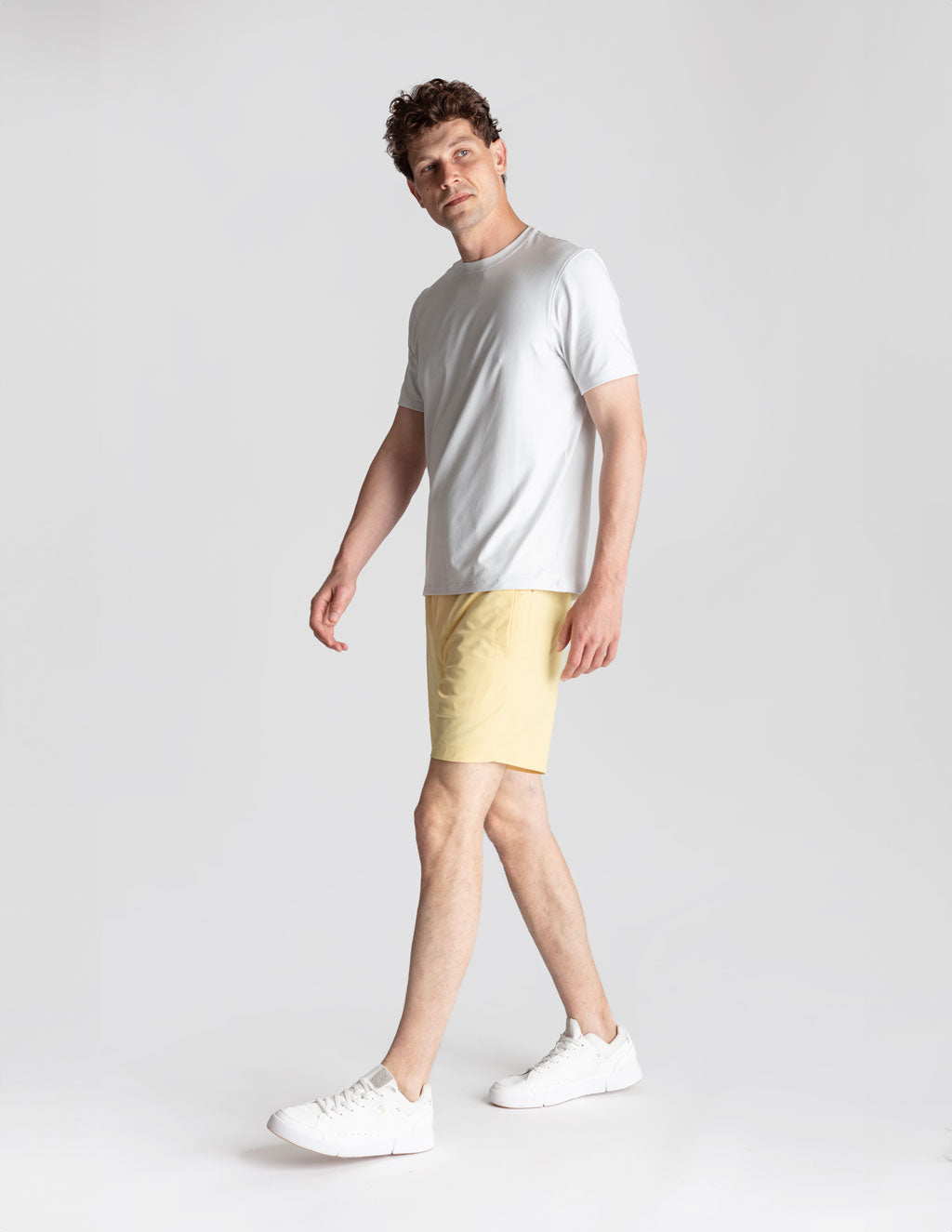 Khaki Shorts - Sunlight Yellow